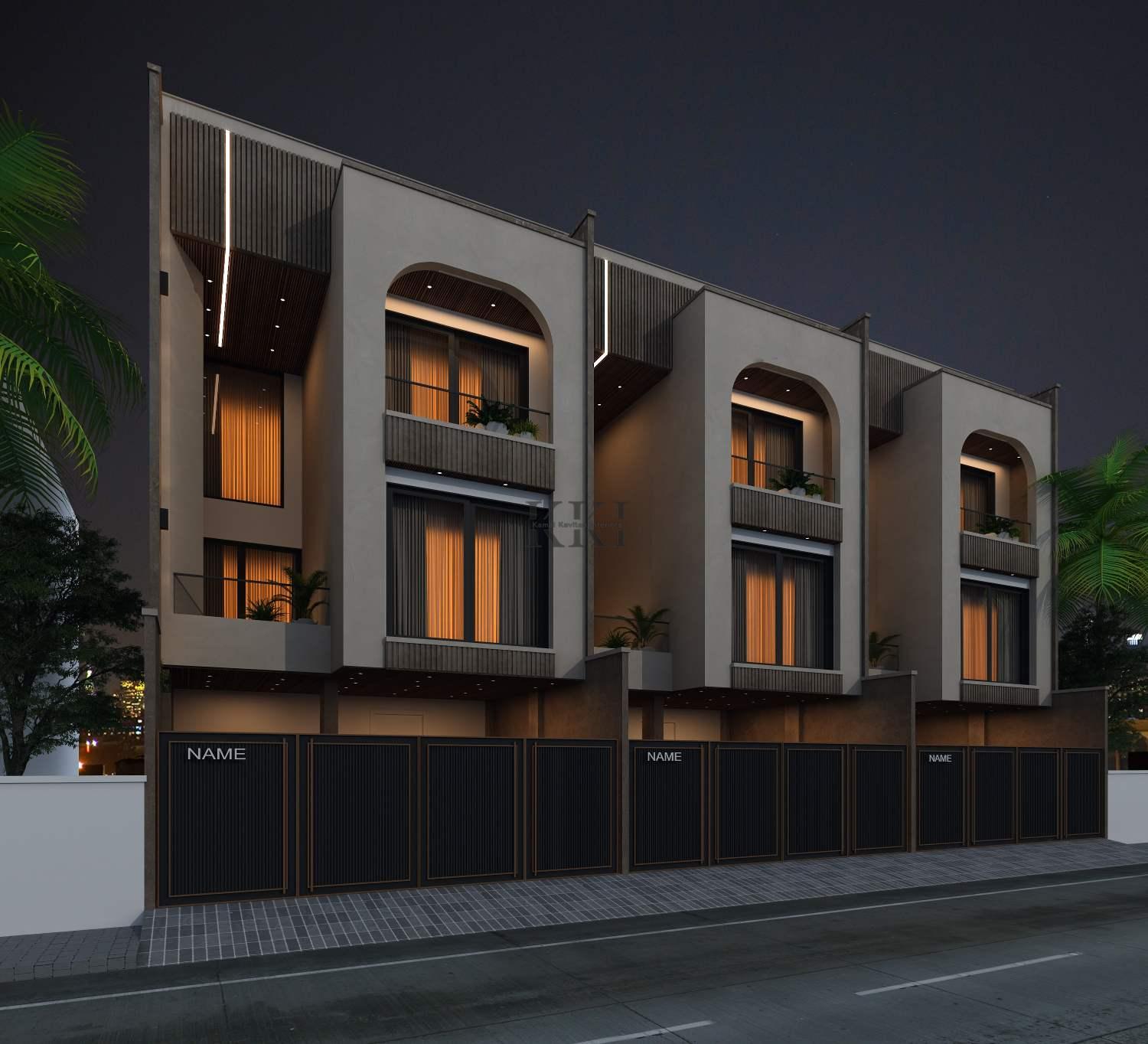 Villa design by Kamal Kavita Interiors