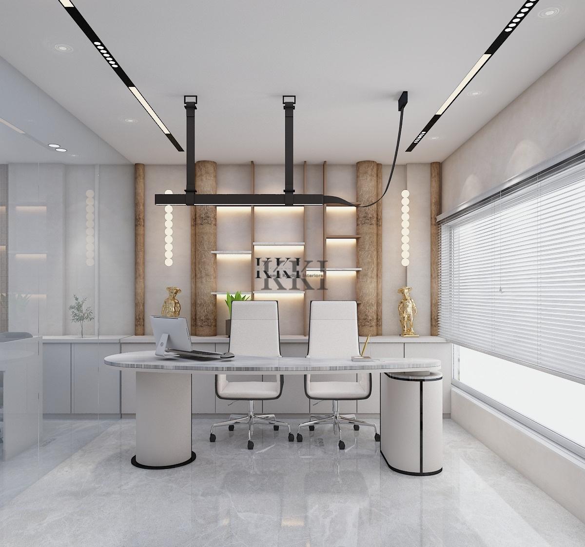 Office interior design by Kamal Kavita Interiors in jaipur for the reputed business company