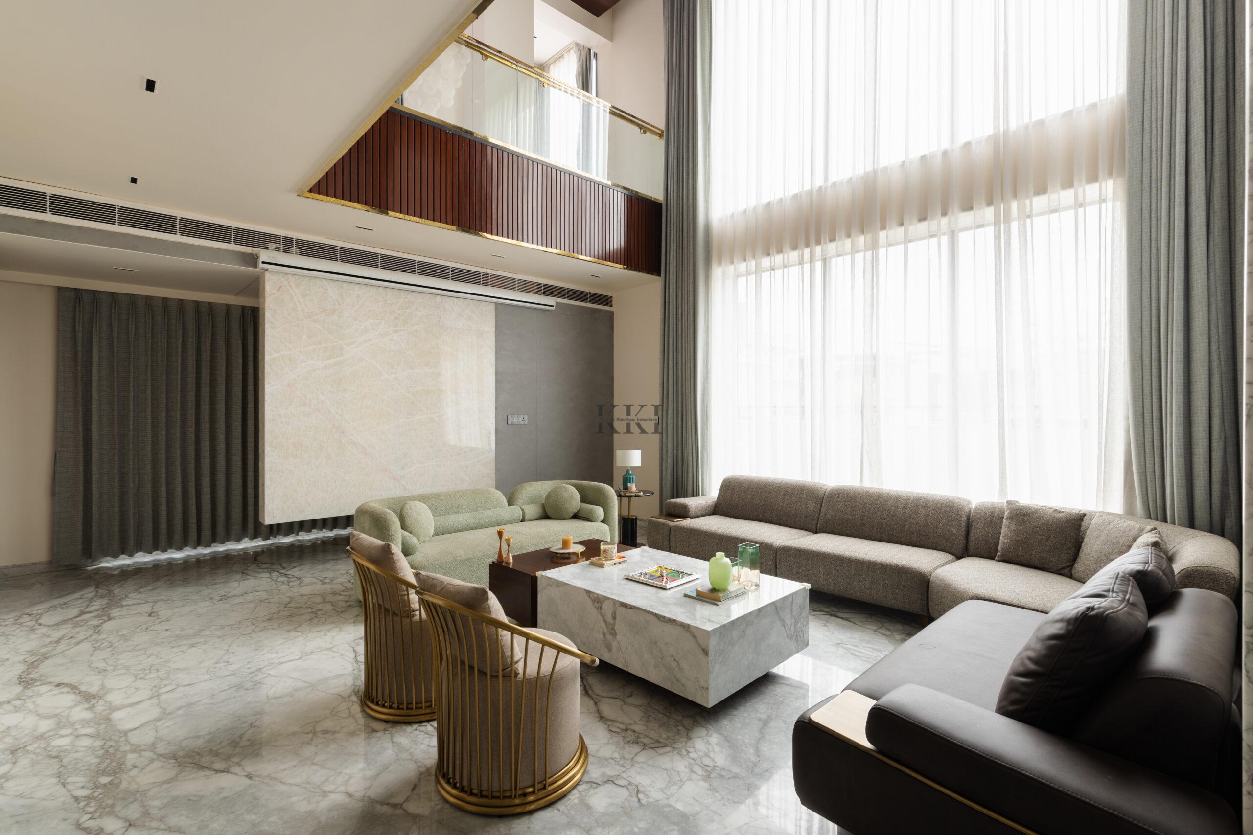 drawing with mandir partition of luxury onyx stone suspended wall