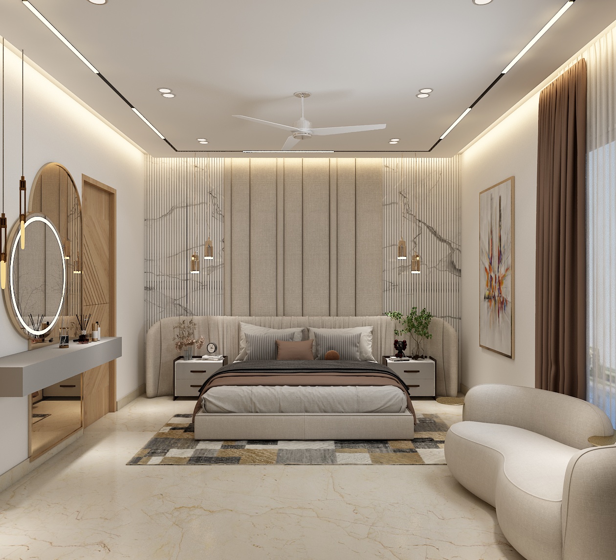 Master bedroom design jaipur rajasthan